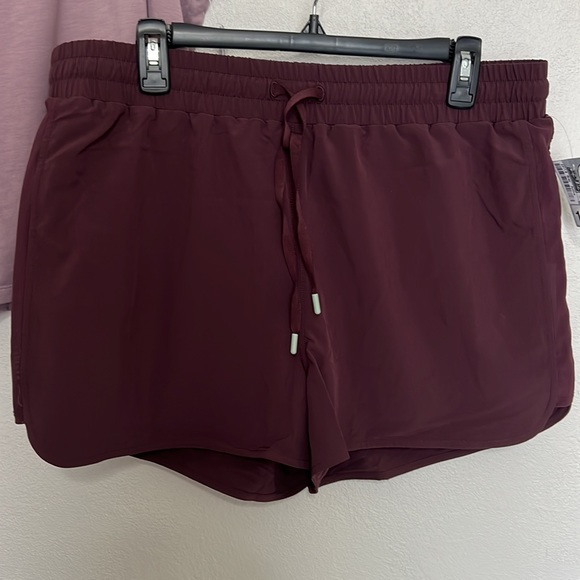 Johnny was Calme Set Elements Waist Short & Effect Tank Fig Purple Size XL - Picture 2 of 15